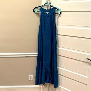 Teal Sleeveless maxi dress - great condition